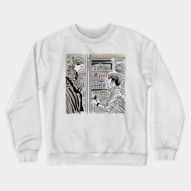 Pam and Jim Crewneck Sweatshirt by IgorFrederico